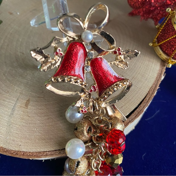 Vintage- Stunning Jingle Bell, Cha-Cha Necklace Enhancer - Picture 2 of 16